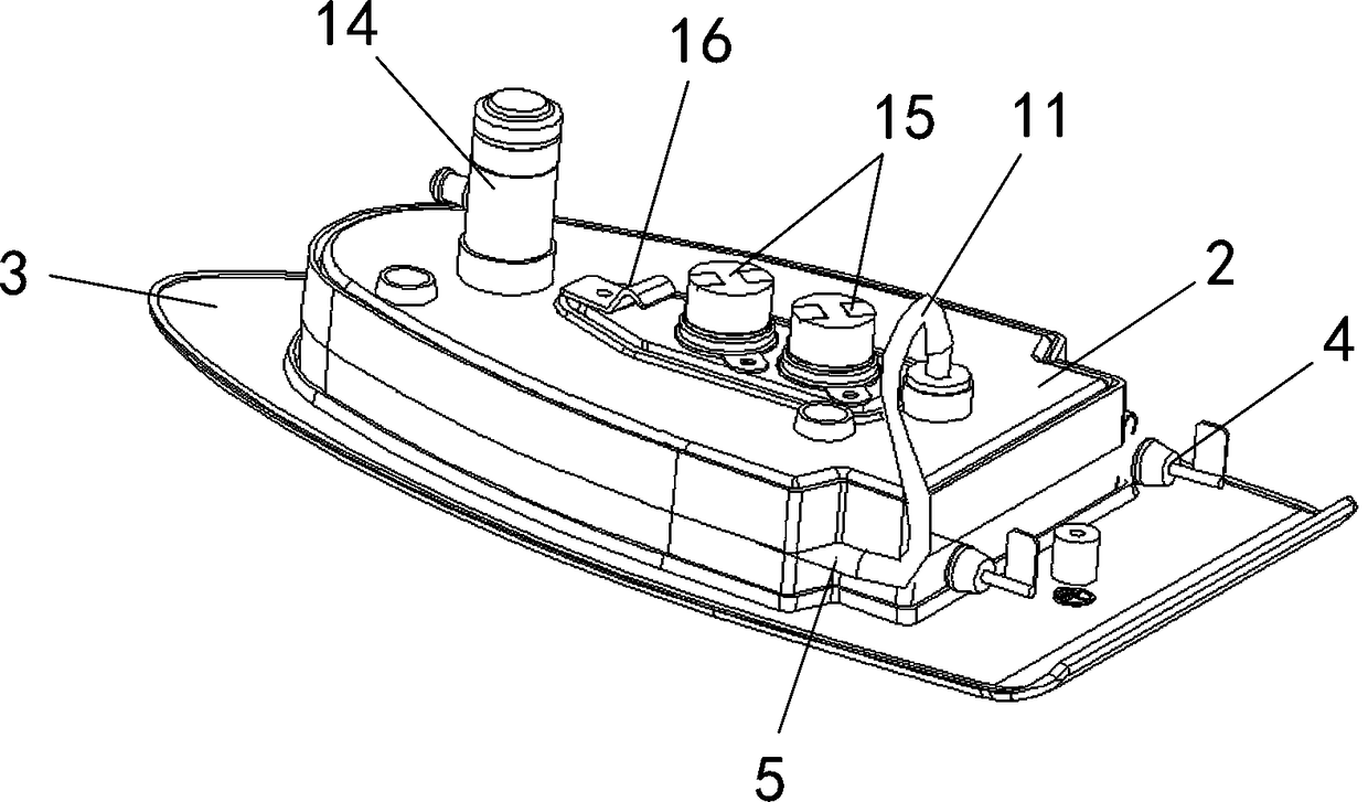 A steam atomization device