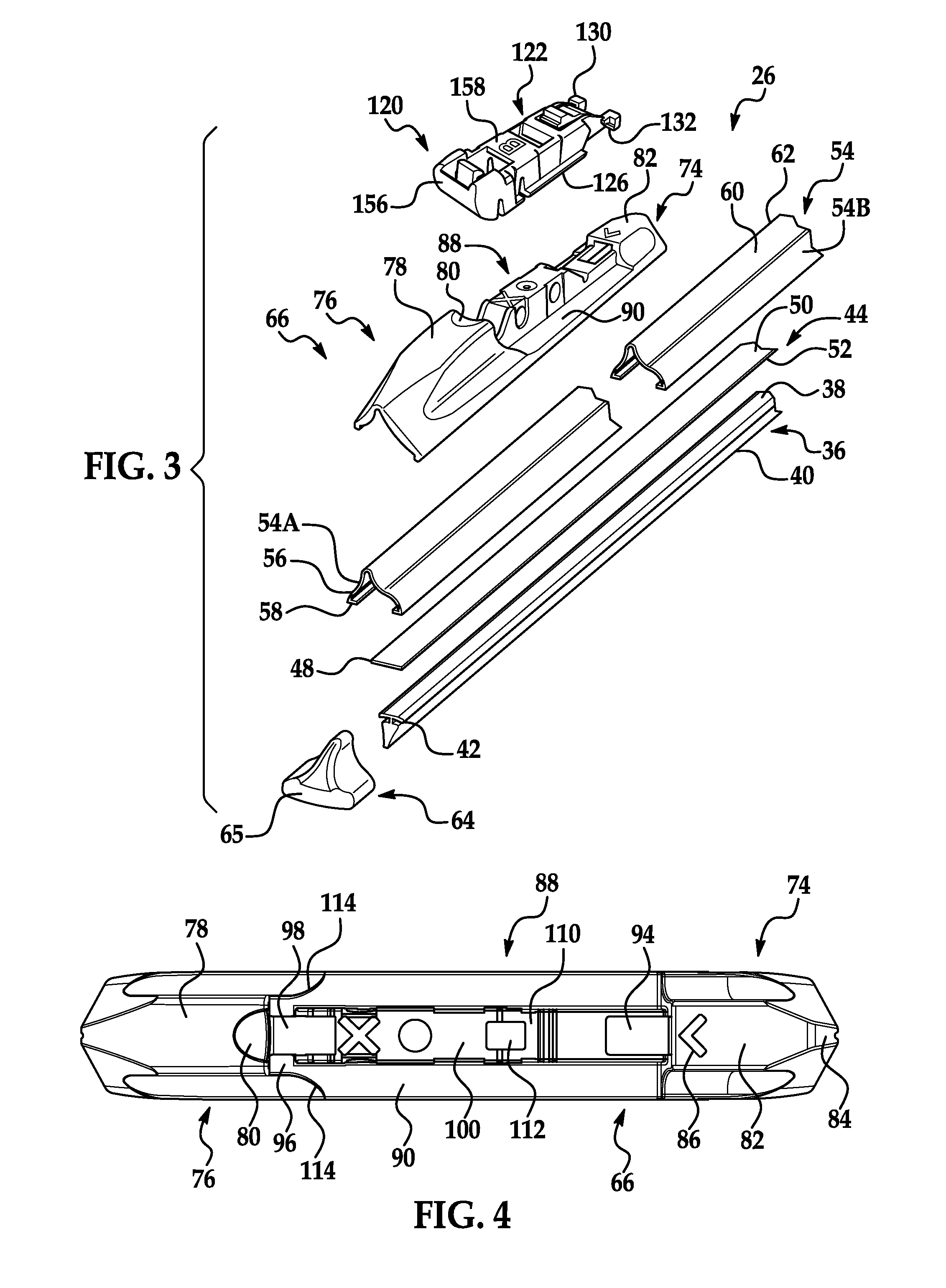 Beam blade windshield wiper assembly