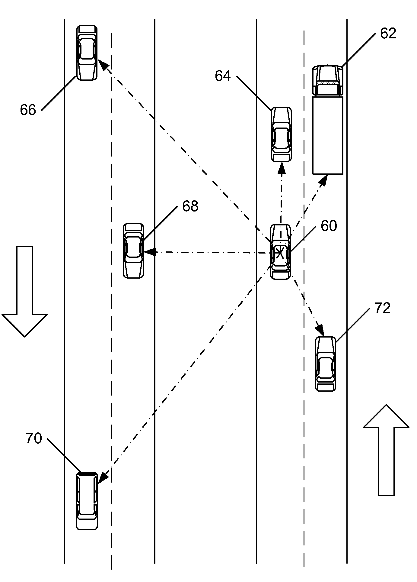 Positional Audio in a Vehicle-to-Vehicle Network