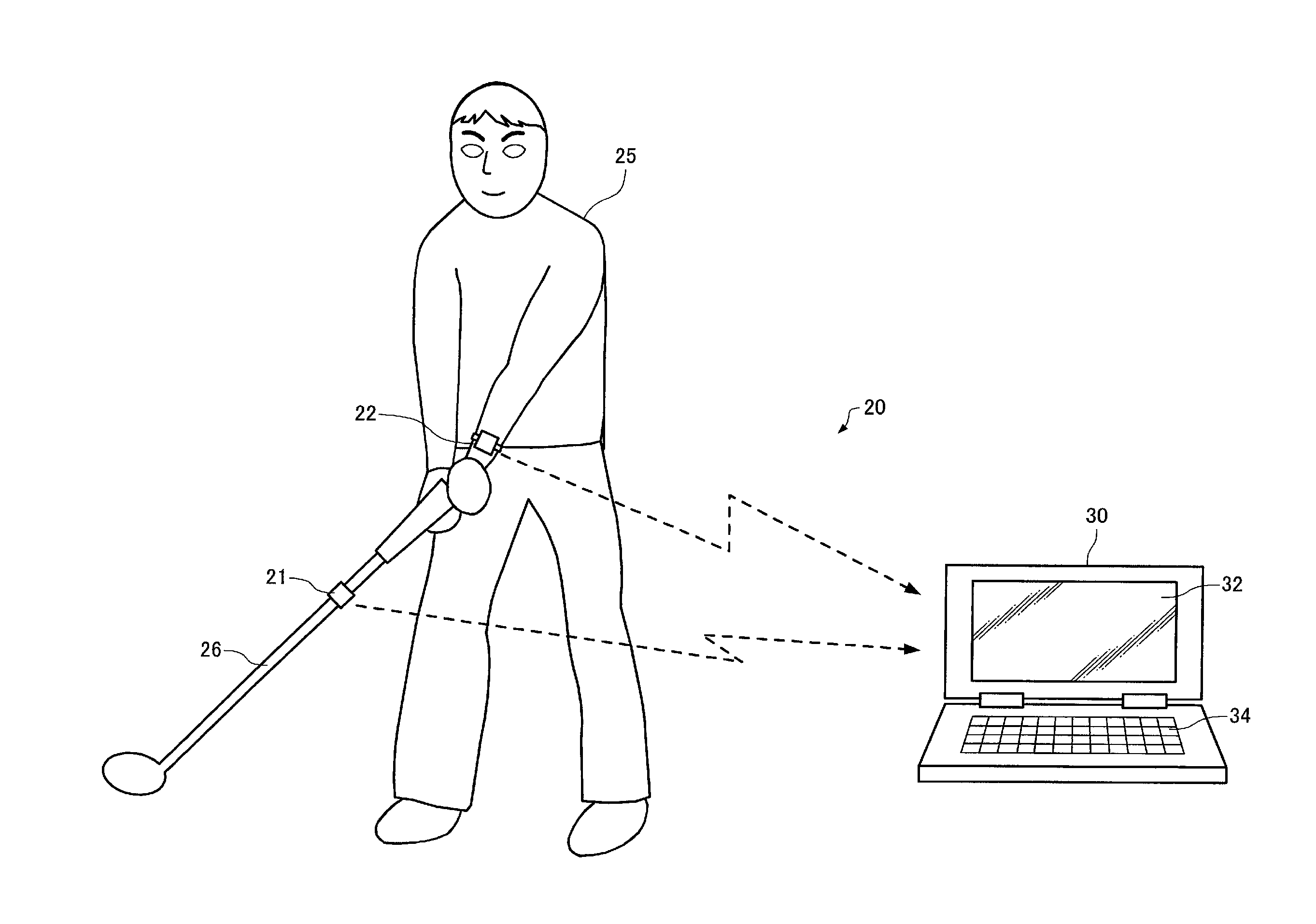 Golf swing analysis device and golf swing analysis method