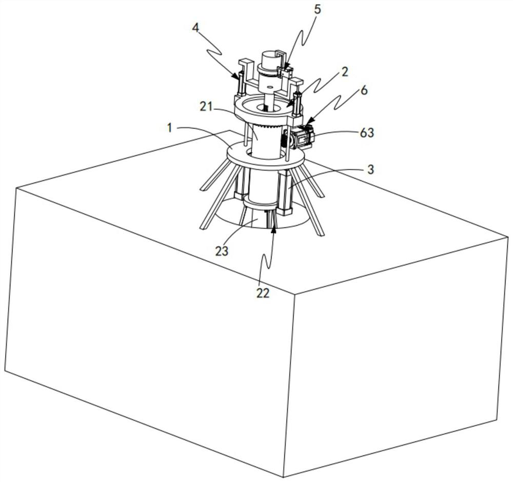 Pile hole diameter detection device for supervision