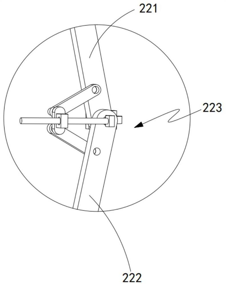 Pile hole diameter detection device for supervision