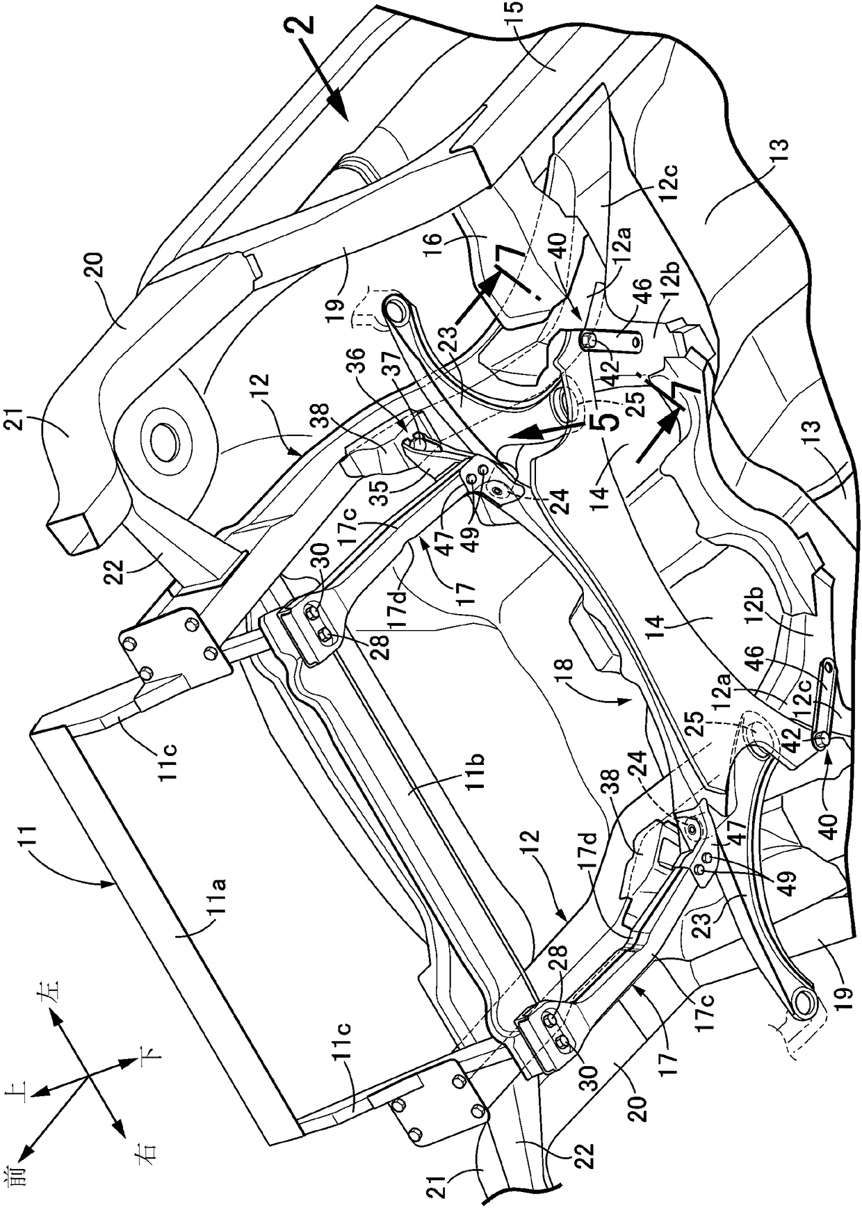 Automobile body structure