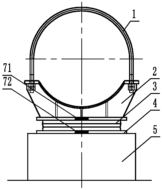 Pipeline seismic mitigation and absorption device and construction method thereof