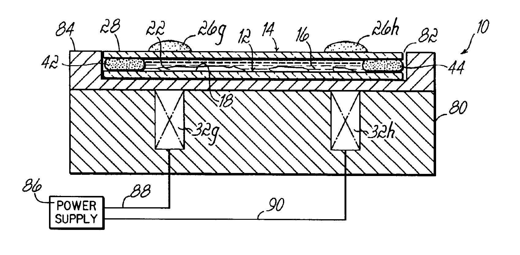 Cover slip mixing apparatus