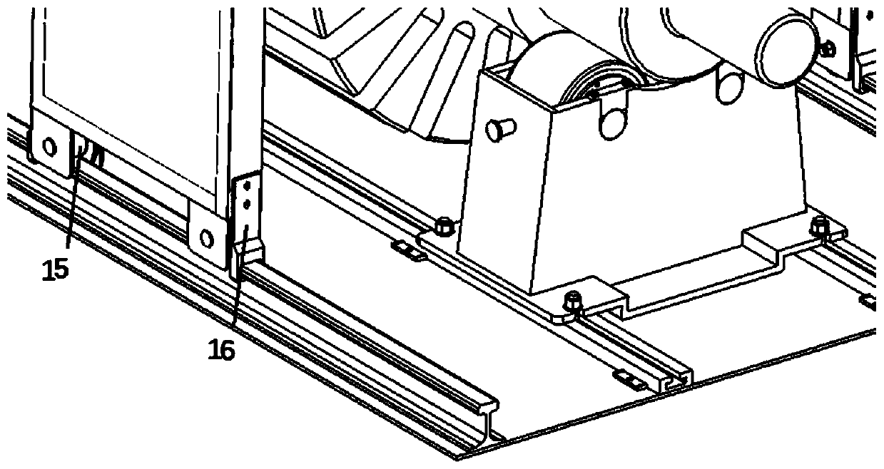 Resistance butt welding machine for welding rotor coils of steam turbine generator set