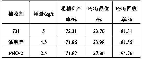 Collophanite direct flotation collector, and preparation method, purposes and application method thereof