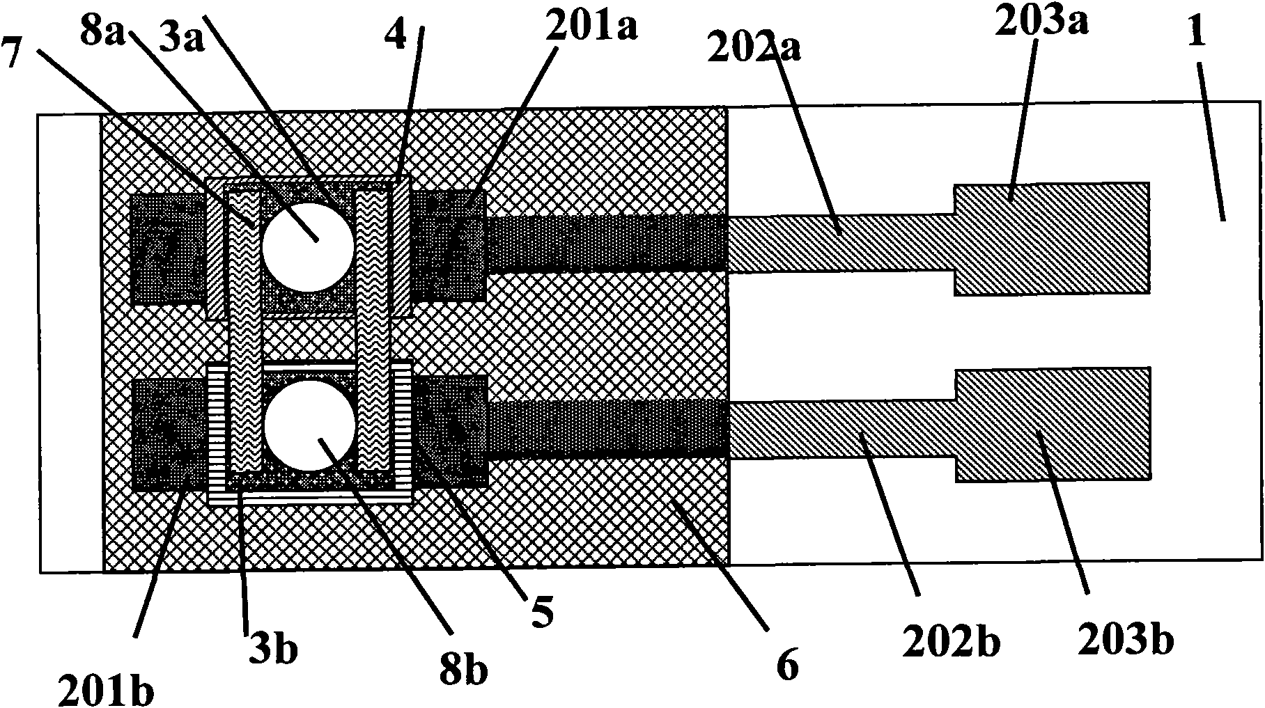 Full-solid potassium ion sensor and preparation method thereof