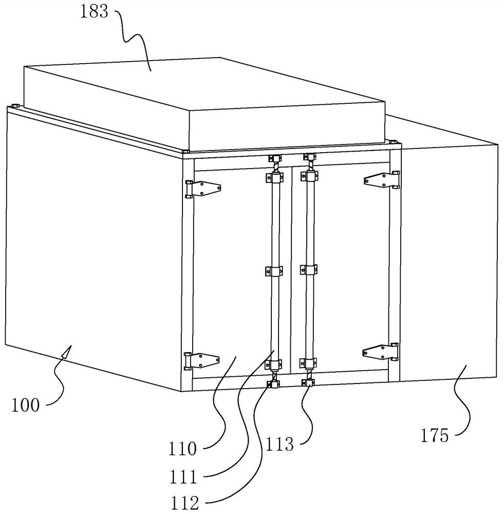 Refrigeration van and installation method thereof