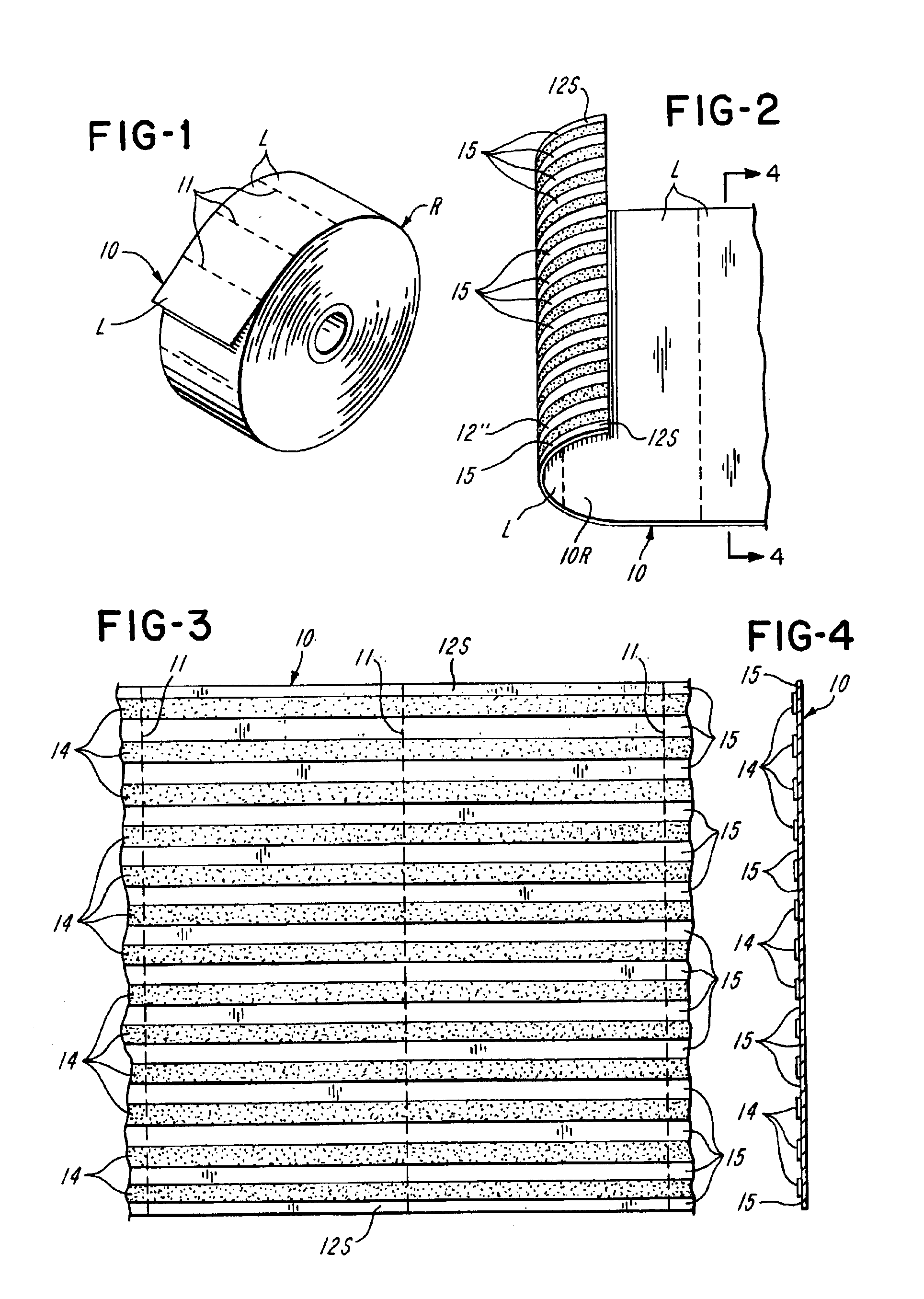 Method and system for handling a linerless label web