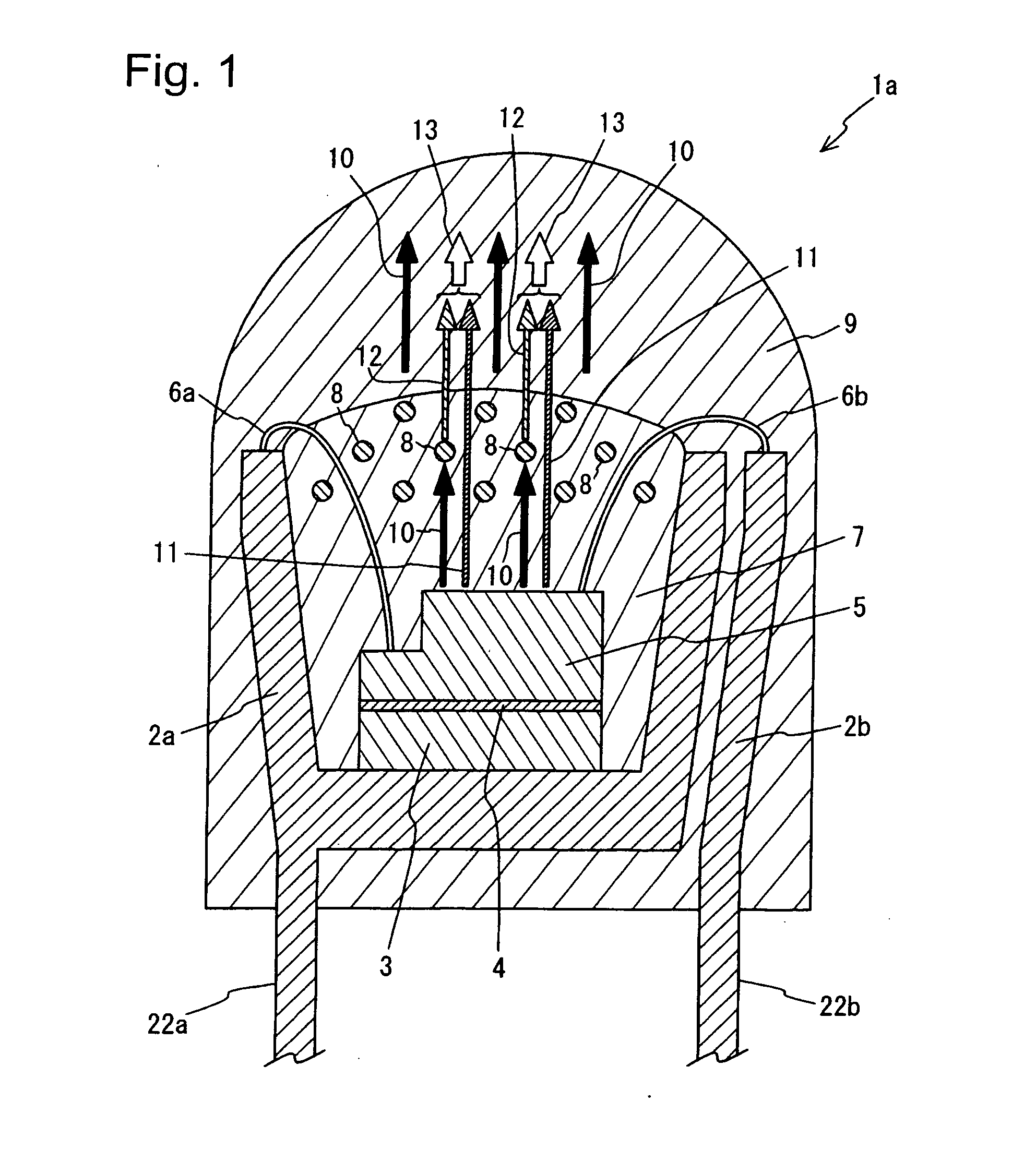 Photosynthesis inhibiting light source and illuminating device that uses the same