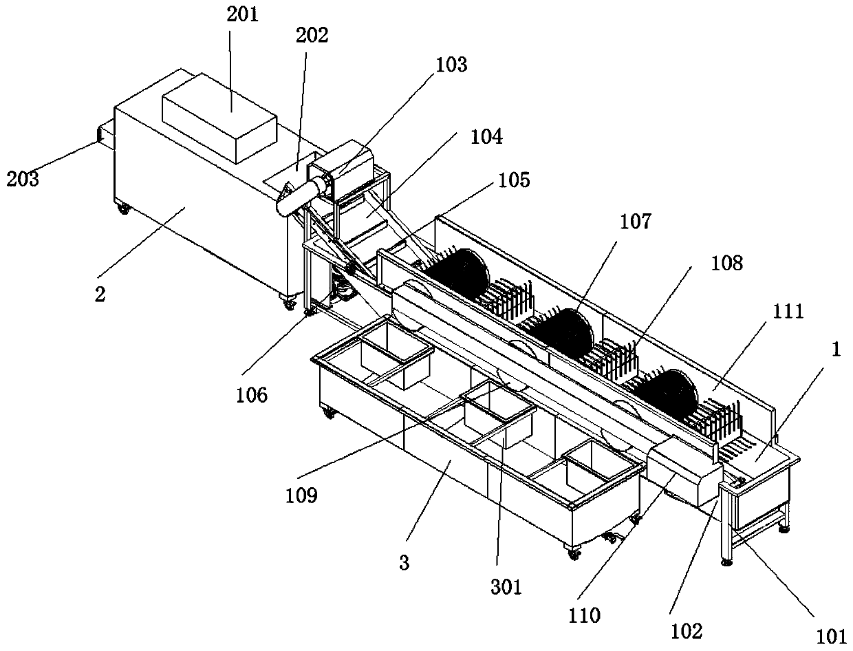 Mint leaf processing method and equipment