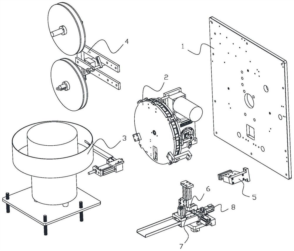 A method and device for sticking film on lithium battery