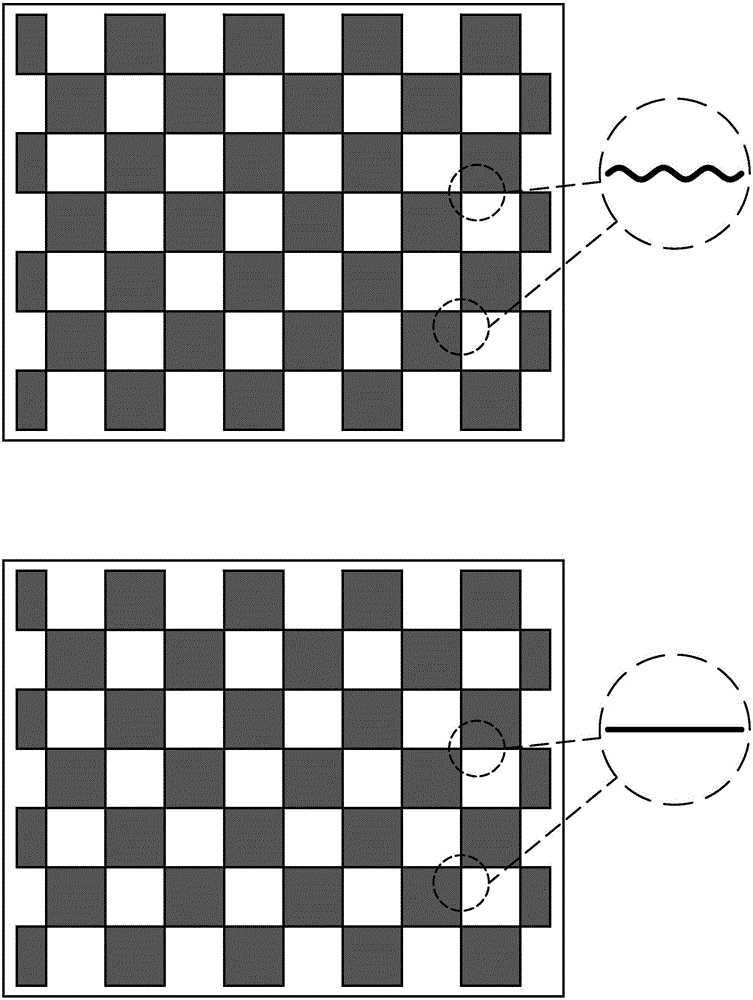 Calibration method of projection module set