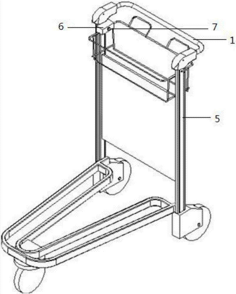 Shared cart with intelligent lock