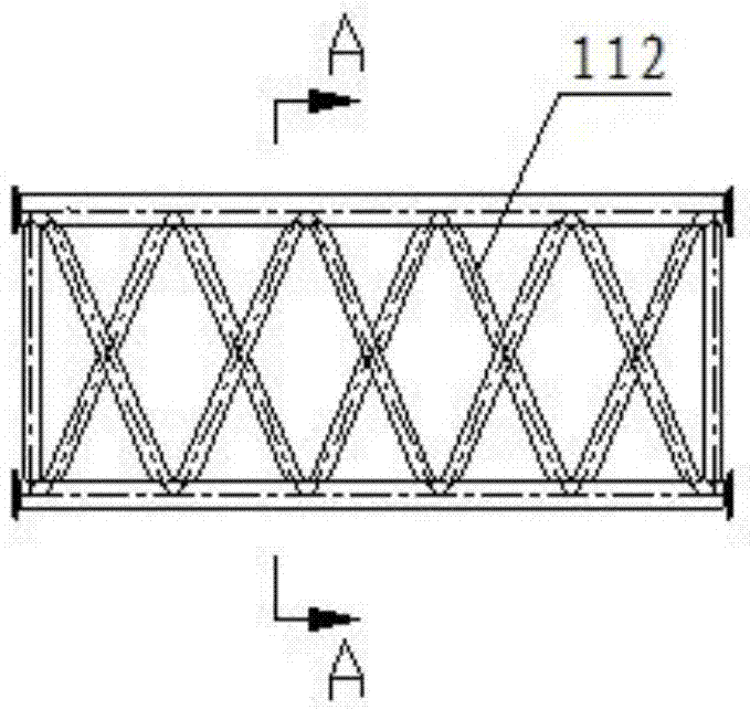 Composite connector and cantilever crane