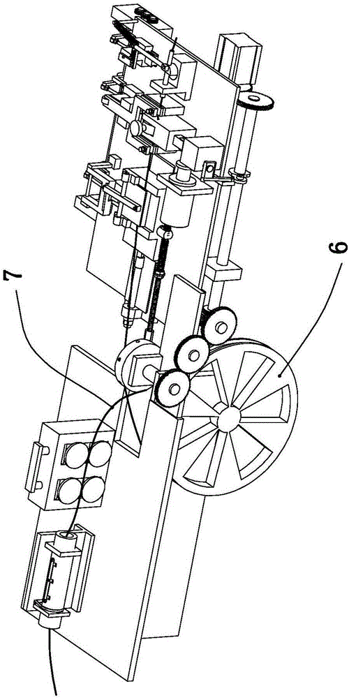 A needle tube automatic cutting machine