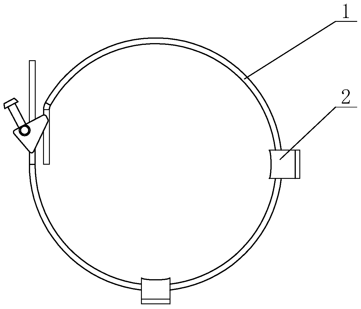 Device assisting C-arm machines with accurate shooting