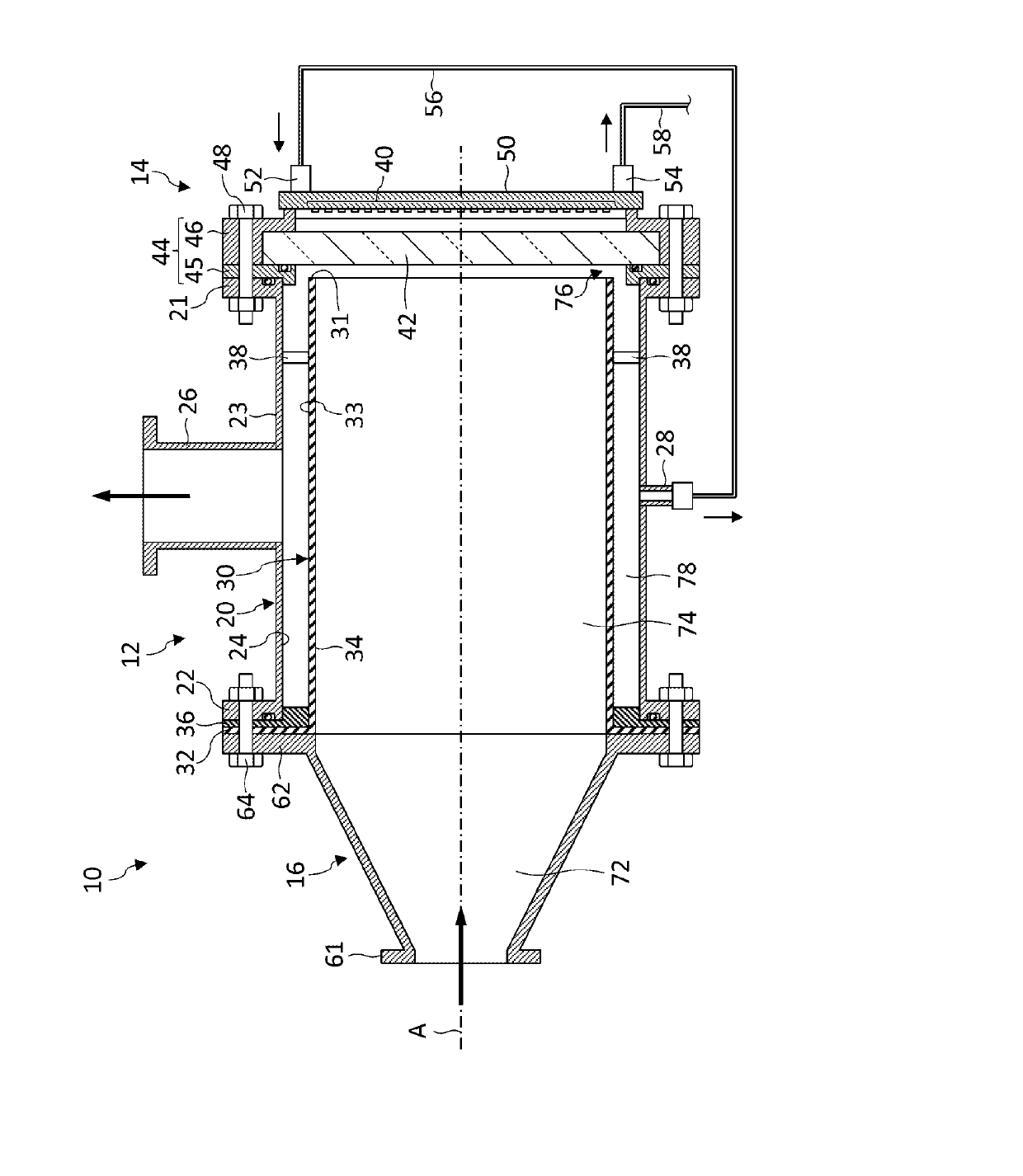 Water treatment device and water treatment method