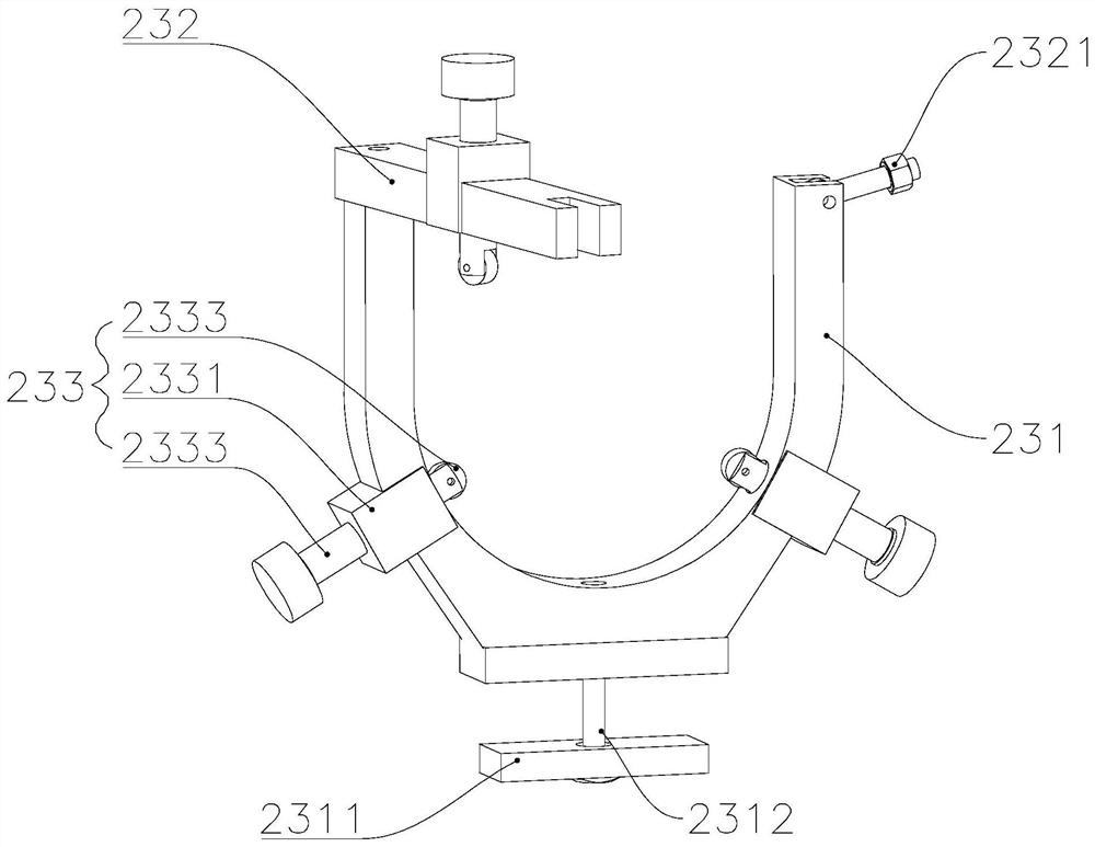 Workbench for shaft processing and laser processing system based on workbench