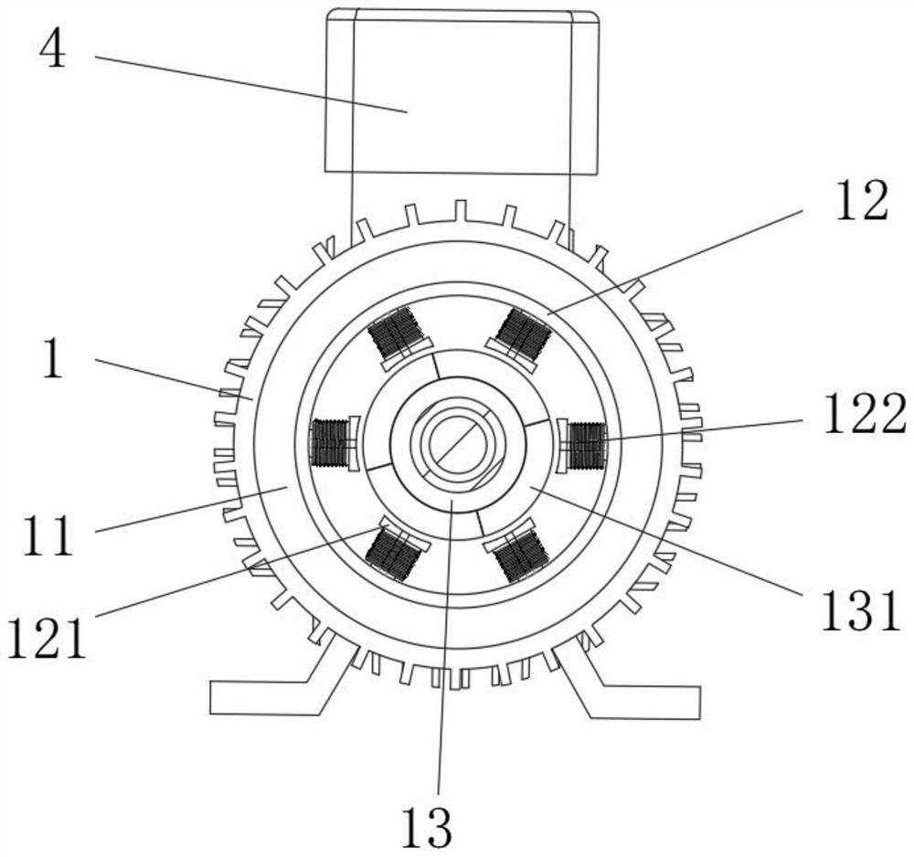 An intelligent energy-saving motor with variable frequency output