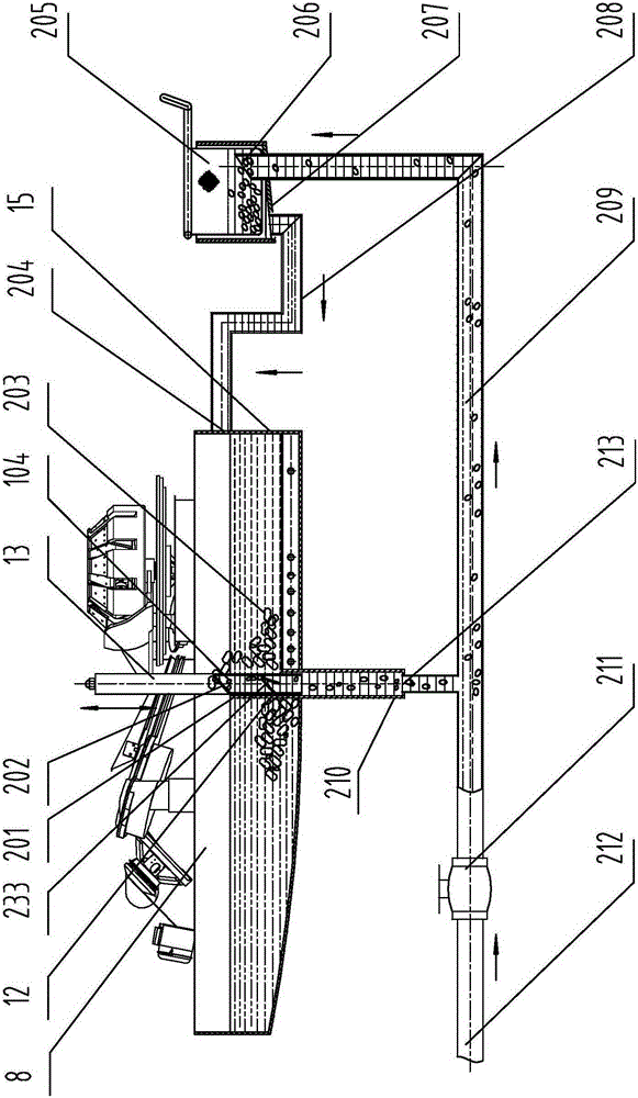 A comprehensive processing method and device for thread-free cocoon and pupa lining of automatic silk reeling machine