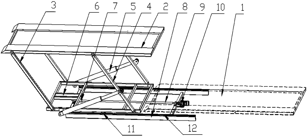 Non-avoidance double-layer parking device