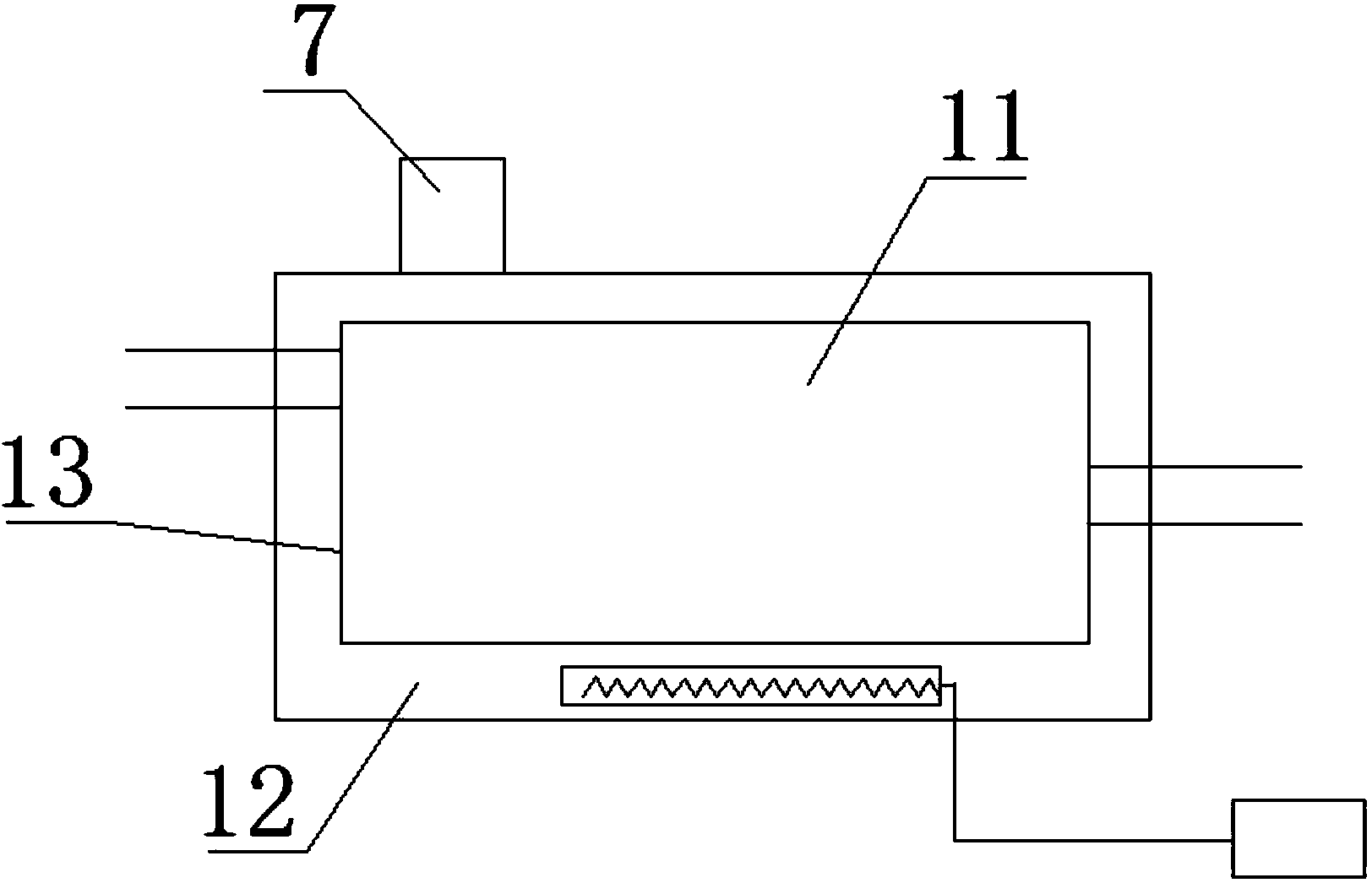 Gasoline vaporization device