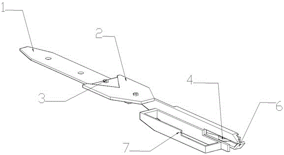 Novel yarn conveying device of double-linen knitting machine