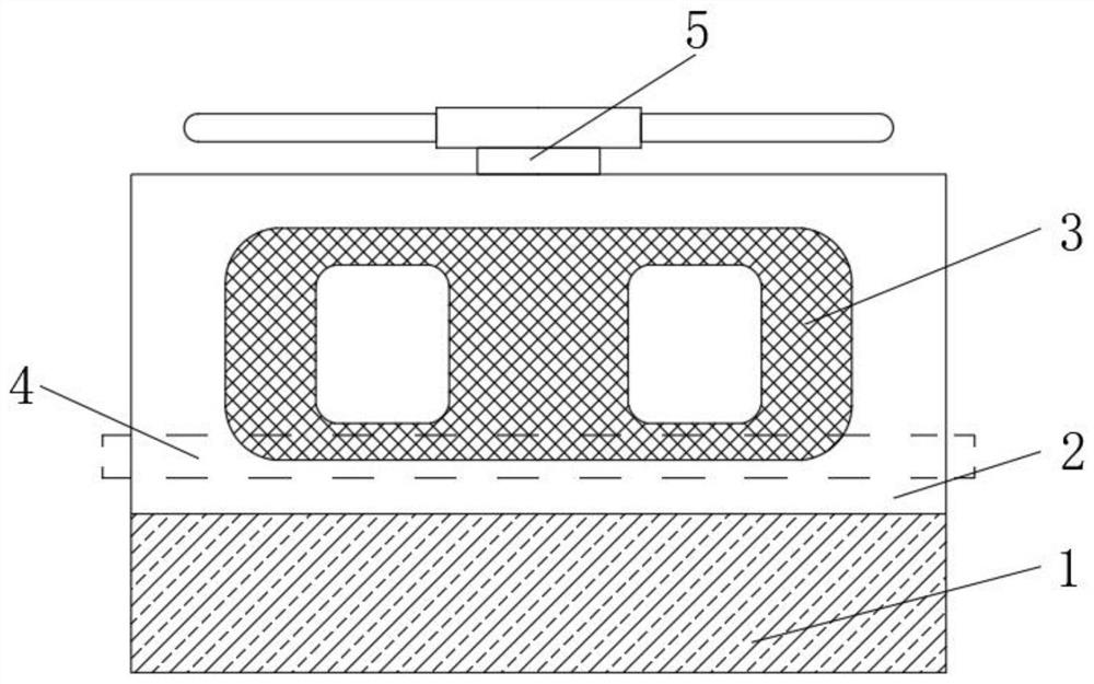 Device and method for cooling high-heat-flux device by using magnetic field