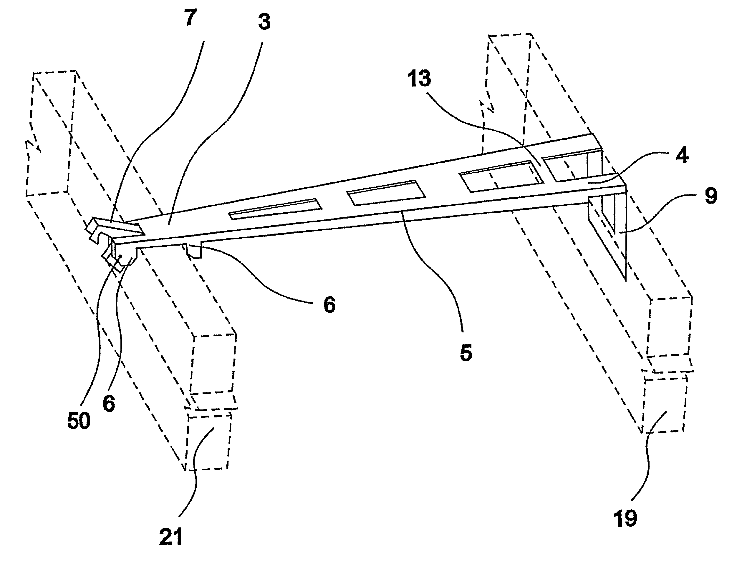 Truss mounting brace