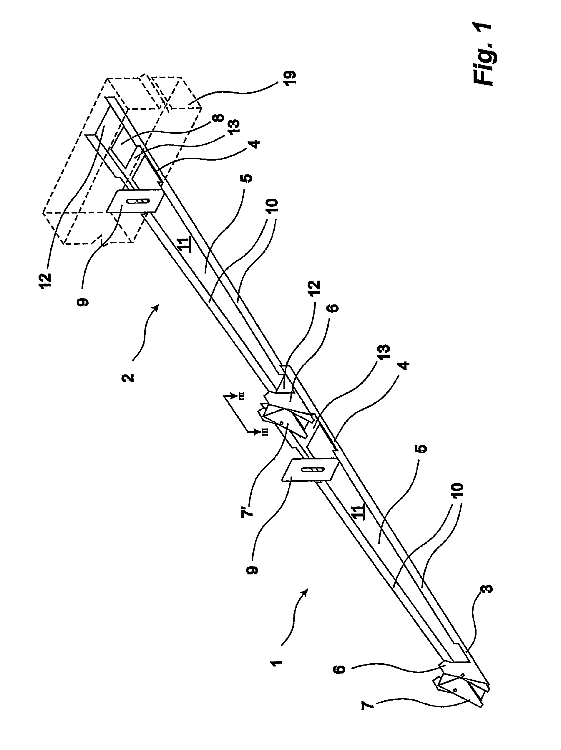 Truss mounting brace