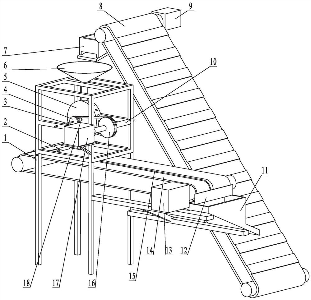 Seed metering test bed capable of automatically recycling seeds