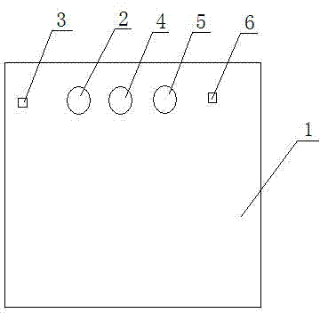 Storage battery with measurable temperature, humidity and self-voltage