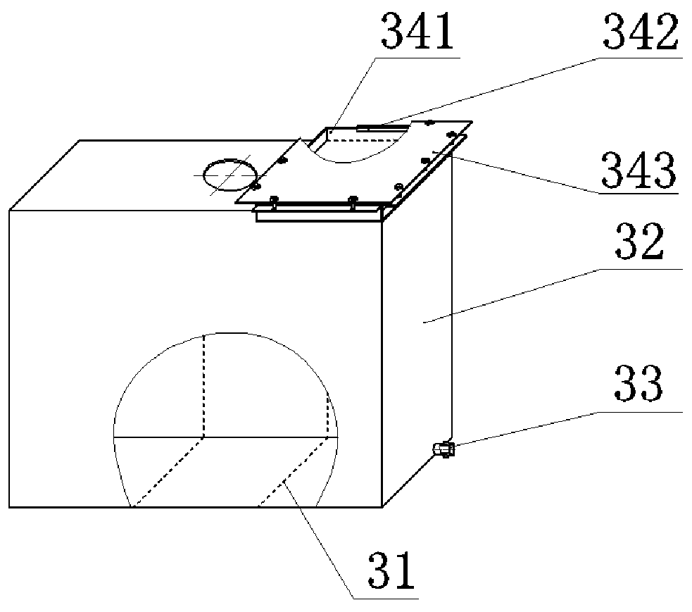 Normal temperature and low temperature flammable and explosive medium emptying device