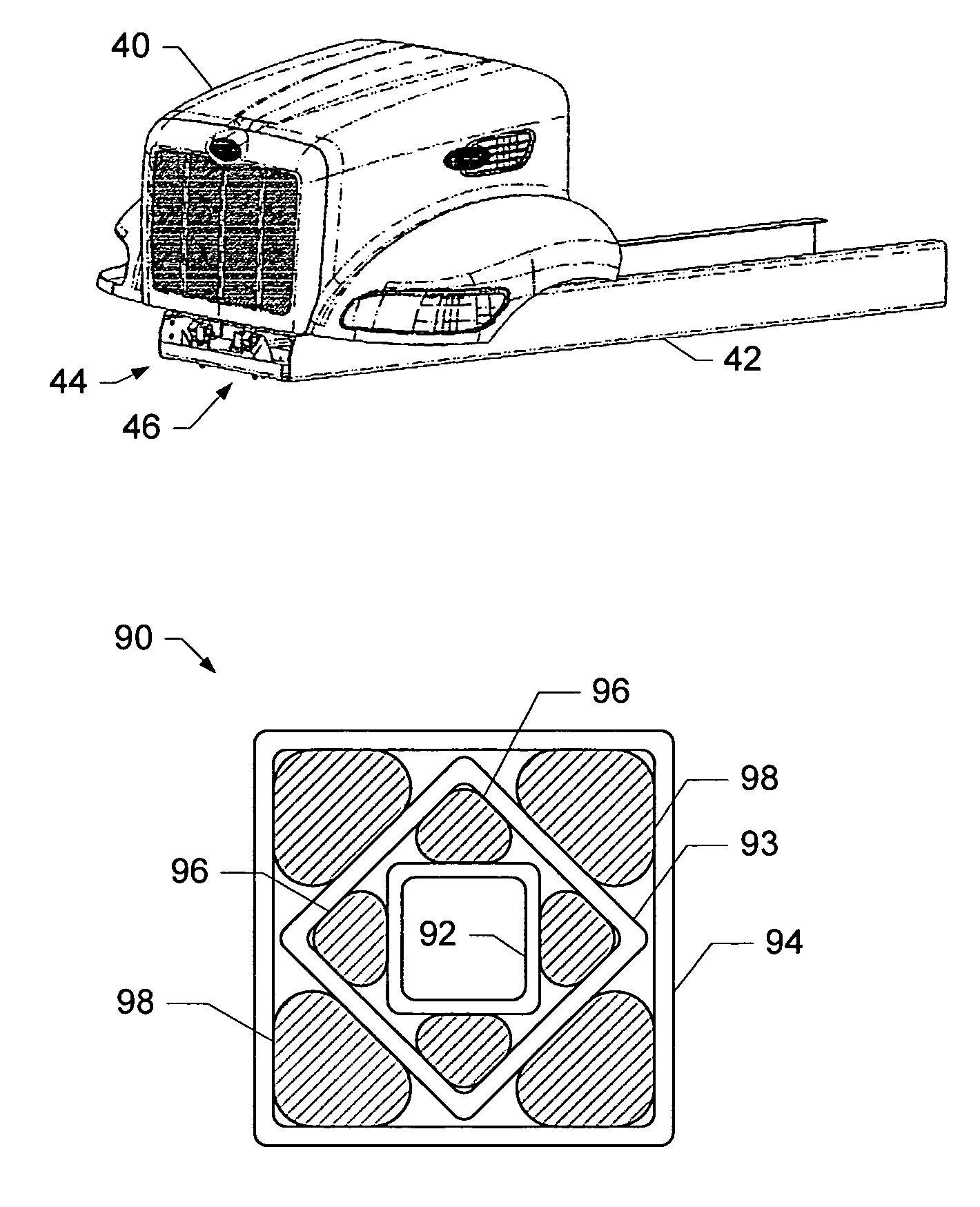 Hinge for vehicle hood