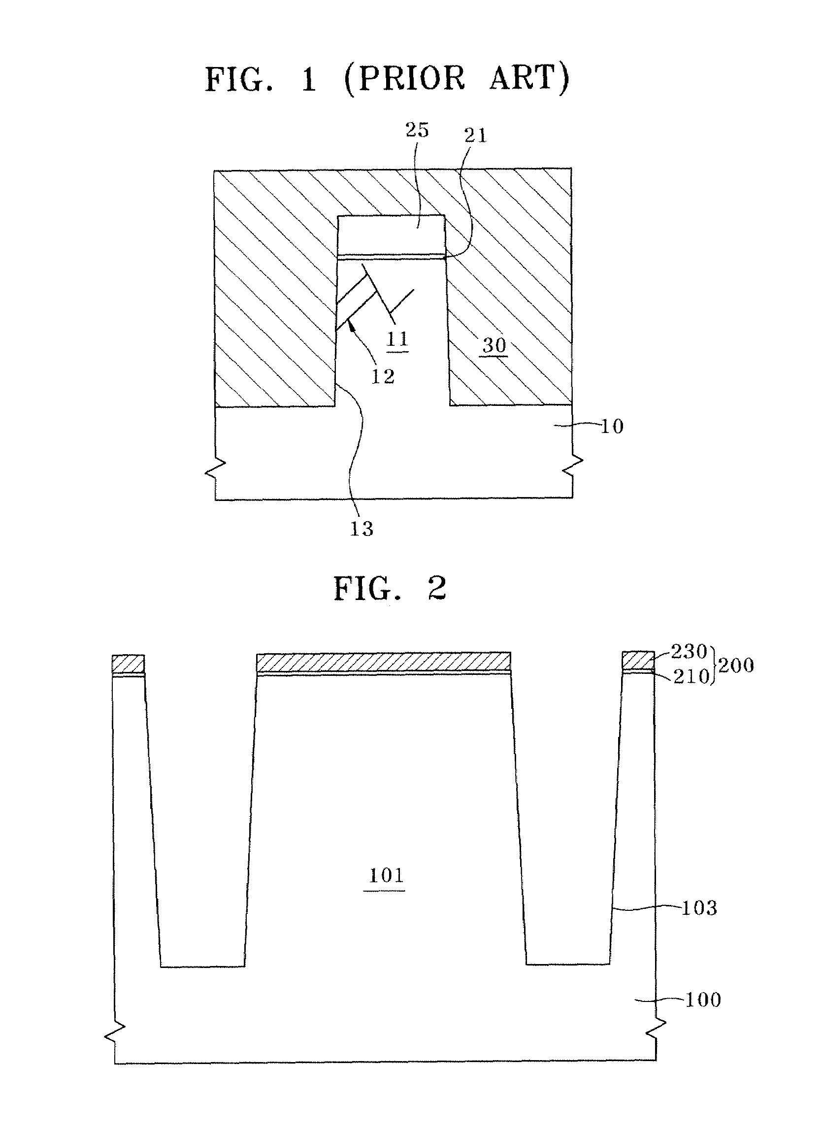 Semiconductor device having recess gate and isolation structure and method for fabricating the same