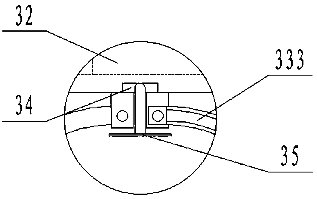 Campus plant landscape cultivation device