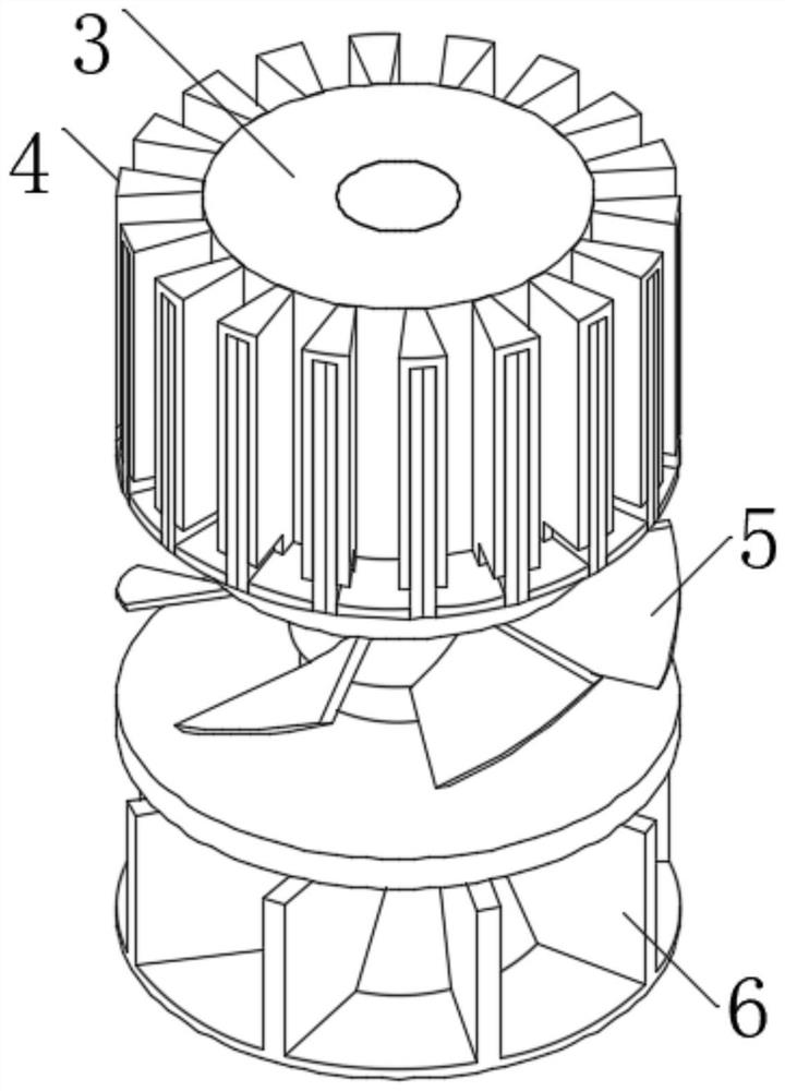 Energy-saving heat dissipation type high-pressure hot water circulating pump