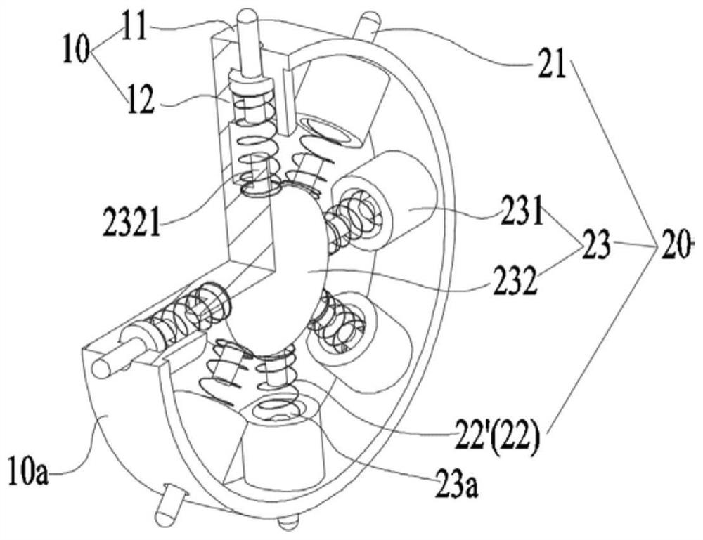 Obstacle crossing wheel device and self-walking robot