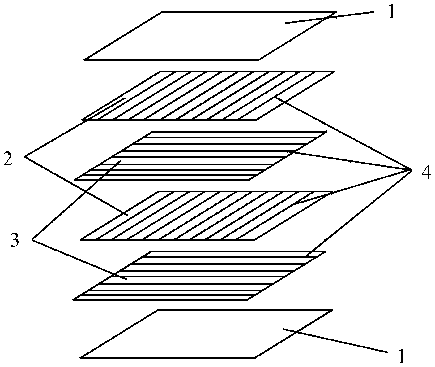 Composite bulletproof unit material and production method thereof