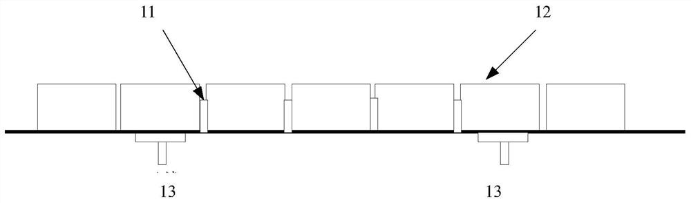 Method and structure for improving isolation of C-band radar antenna under protective material