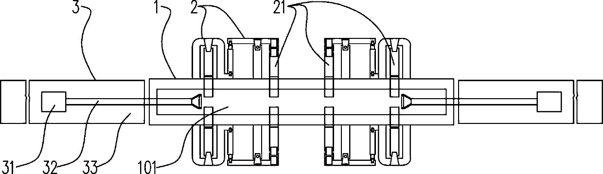 Method for rectification of large plate-shaped structural members