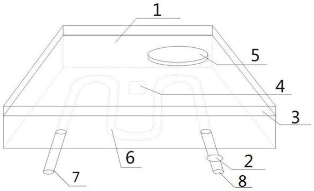 A kind of heat dissipation tooling and application of patch ceramic disk used in LED chip substrate thinning process