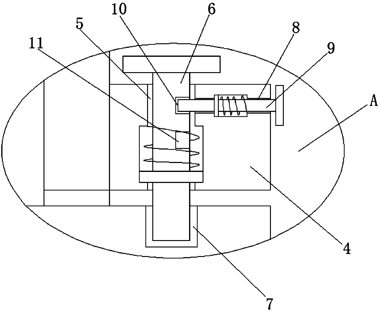 Environment-friendly toilet sewage separating and drying device