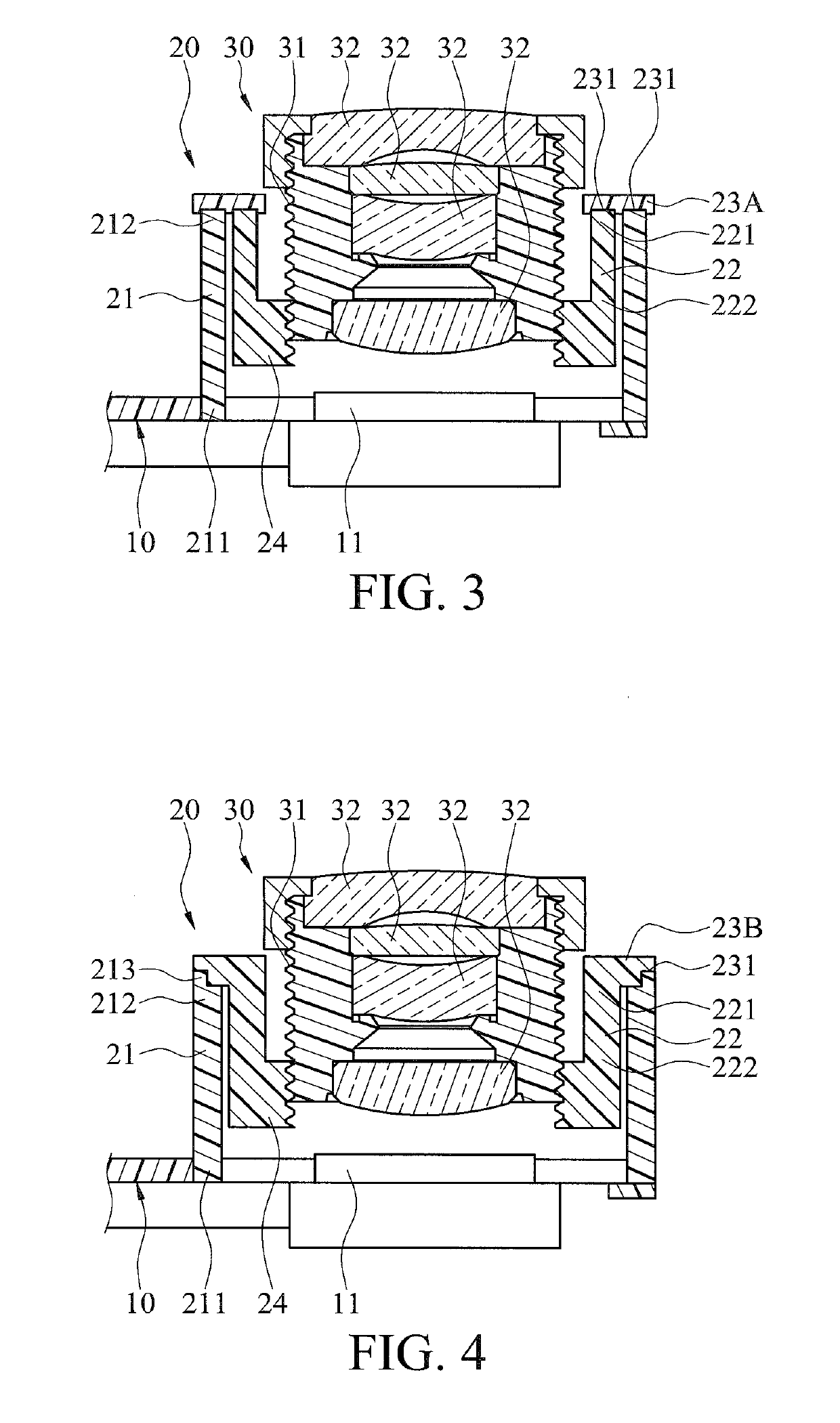 Camera capable of automatically compensating focal length