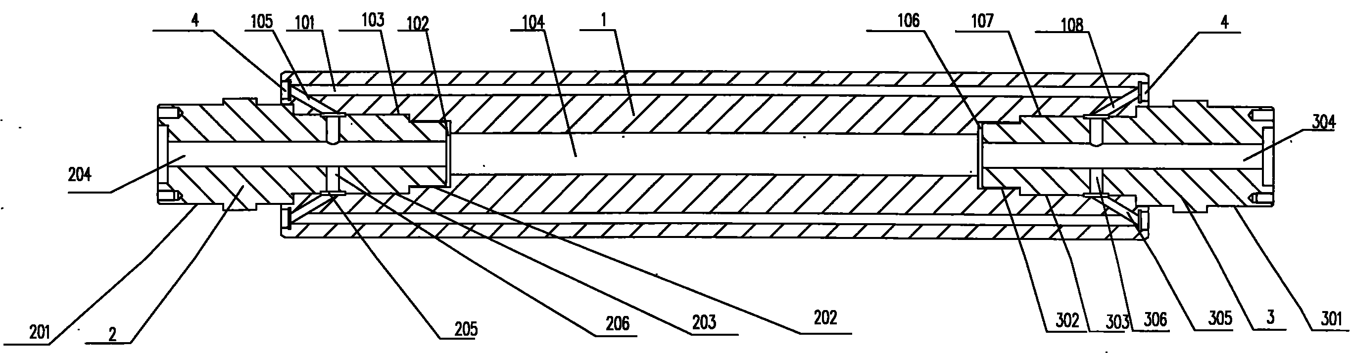 Bored cooling calendaring roller