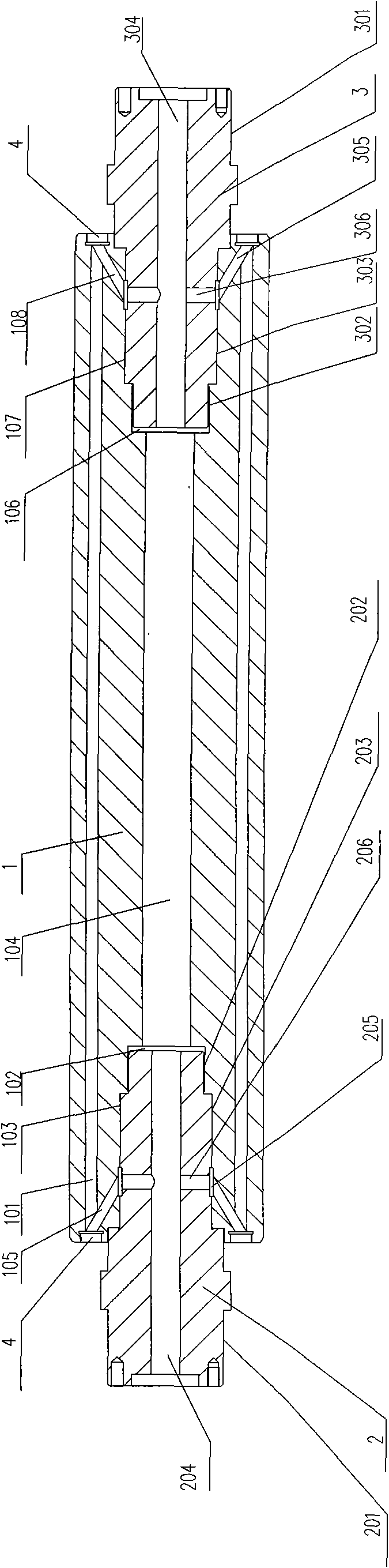 Bored cooling calendaring roller