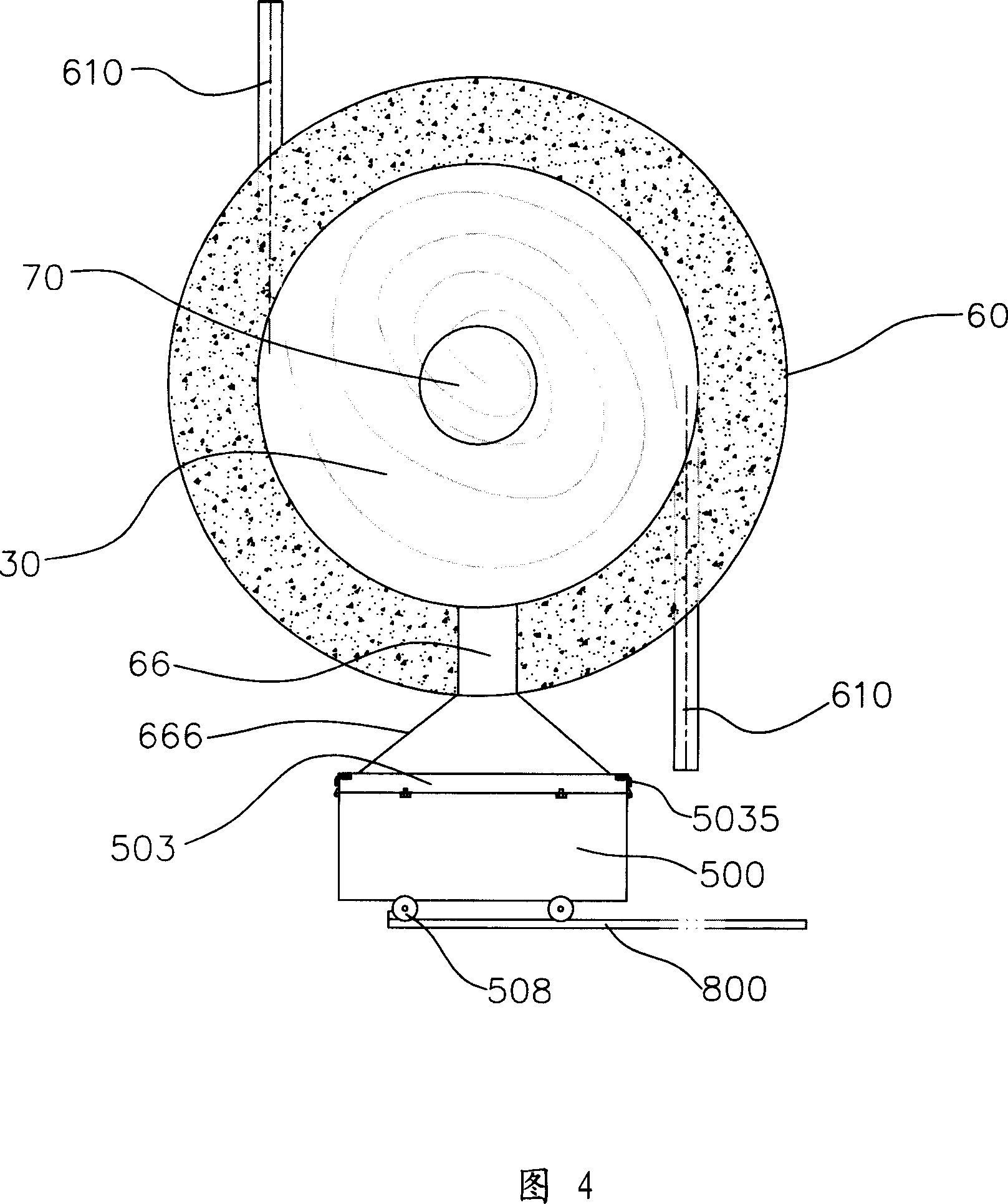 Gas injection boiler using the emulsifying coke mortar combustion device