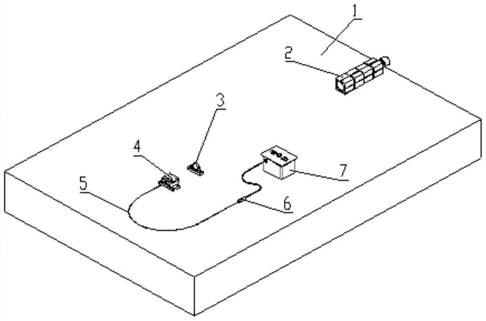 A light beam directivity debugging system and method